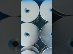 Συνήθειας μόνιμη N45 κύκλων μαγνητών μεγαλύτερη στρογγυλή μορφή δαχτυλιδιών νεοδύμιου ισχυρή