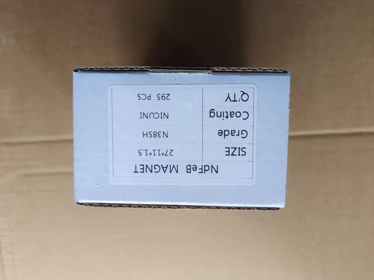 Αγορά Ασημένιοι μαγνήτες N38SH F27x11x1.5mm νεοδύμιου επιστρώματος μόνιμοι για την αβούρτσιστη ΣΥΝΕΧΉ μηχανή online manufacture