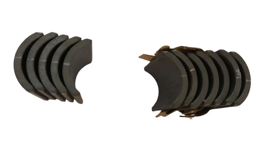 Αγορά Μόνιμος Ferrite μαγνήτης R35.5*r28.5*61*80mm τόξων για τη για πολλές χρήσεις χρήση ΣΥΝΕΧΏΝ μηχανών online manufacture