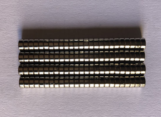 Αγορά N35 βαθμολογήστε 5 X 2mm στρογγυλός μαγνήτης δίσκων Ndfeb/ισχυροί μαγνήτες δίσκων για το ακουστικό online manufacture