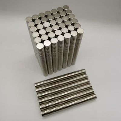 Αγορά Διάμετρος 10mm X 2mm έξοχος ισχυρός μαγνητών δίσκων Ndfeb για το μικρό κιβώτιο συσκευασίας online manufacture