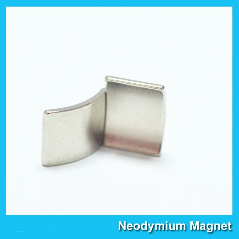 Arc Curved N48 Neodymium Motor Magnets For BLDC Motor R52.4 X R41.3 X 25 MM
